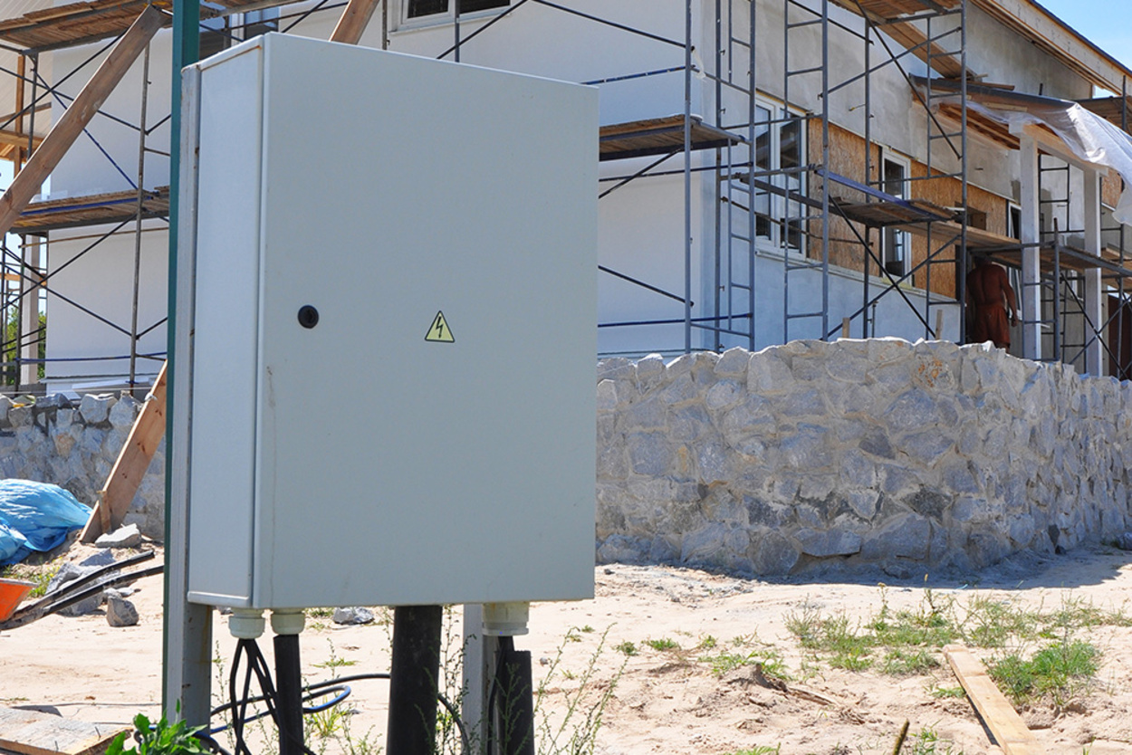 Baustrom bei ehb-Elektrotechnik in Waldmünchen