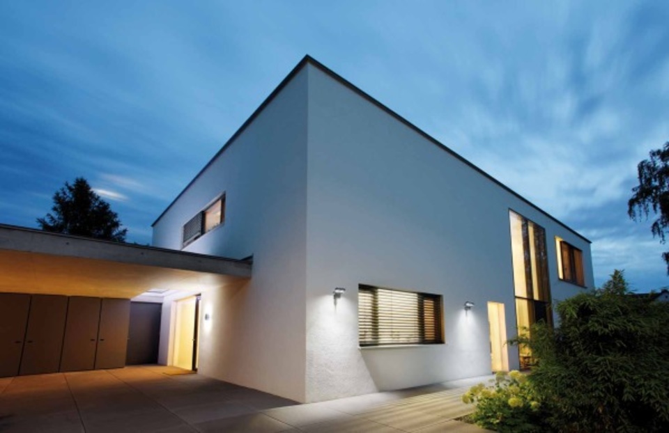 Aussenbeleuchtung bei ehb-Elektrotechnik in Waldmünchen