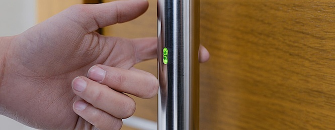 Zutritts­kontrolle bei ehb-Elektrotechnik in Waldmünchen