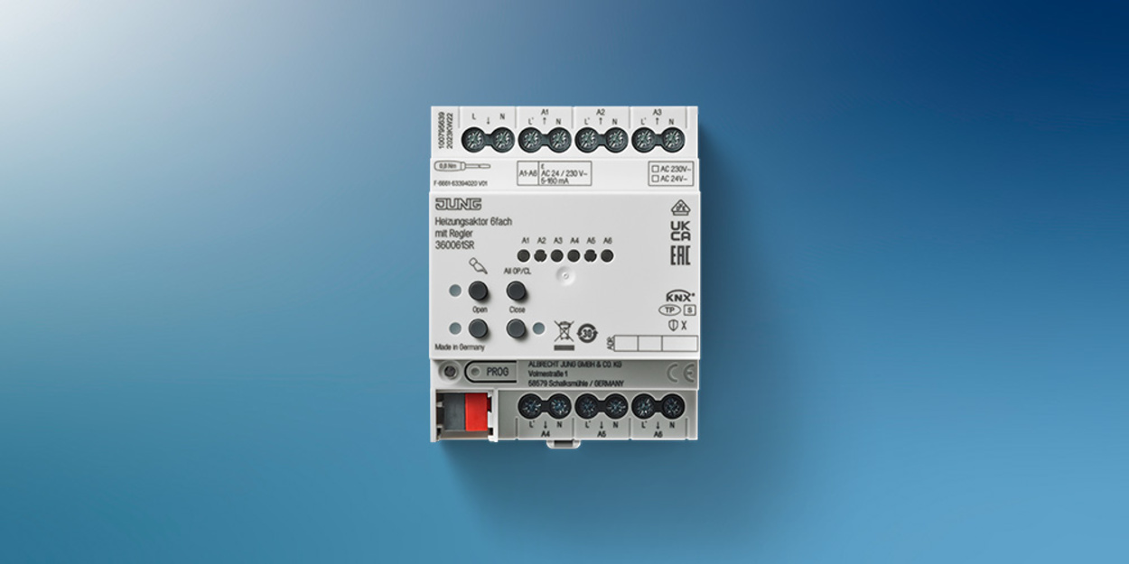 KNX Heizungsaktor 6-fach bei ehb-Elektrotechnik in Waldmünchen