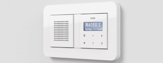 Gira Radio bei ehb-Elektrotechnik in Waldmünchen
